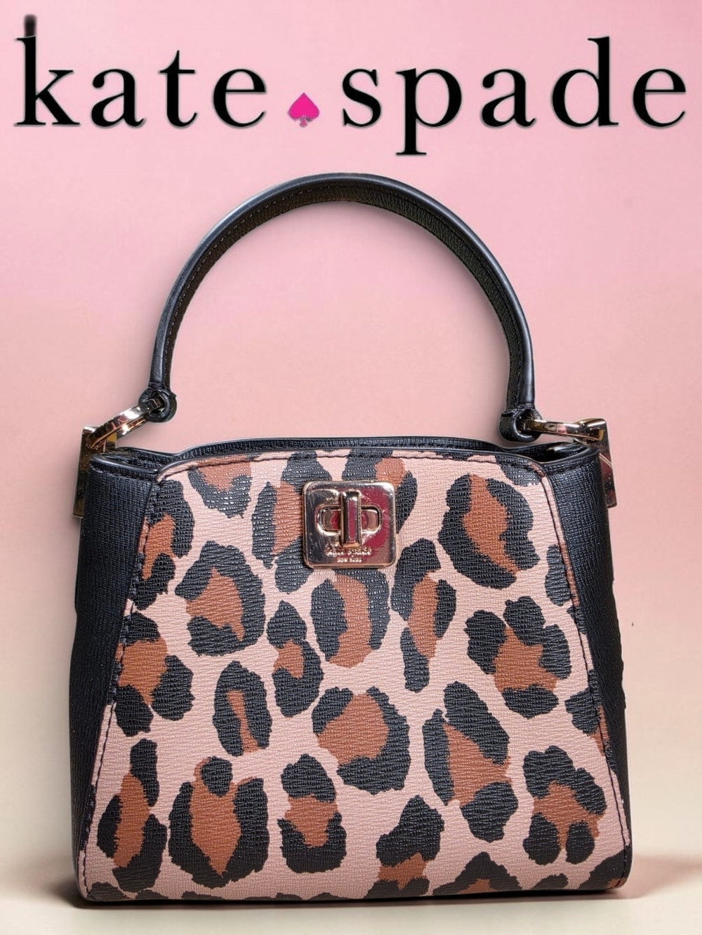 Kate Spade Leopard Print Phoebe Crossbody Bag (Retail $299) NWT!